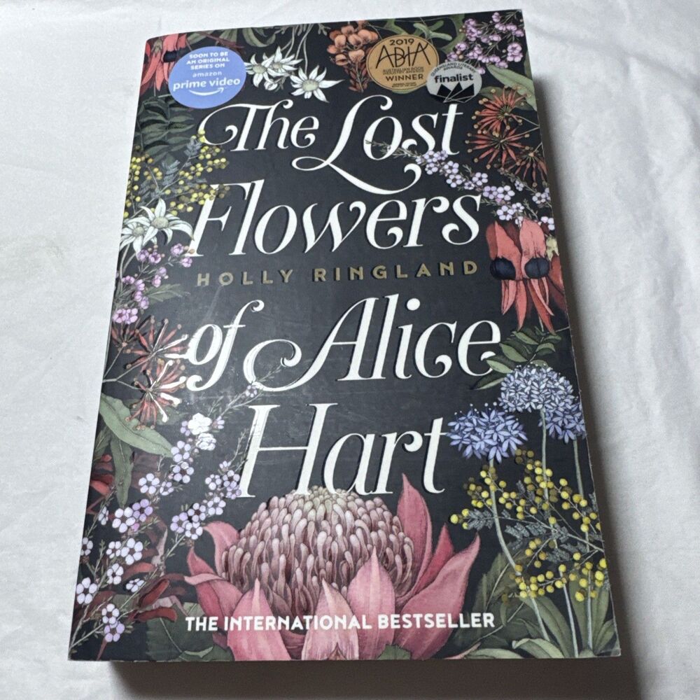 The Lost Flowers of Alice Hart Book Signed By Holly Ringland Paperback Novel